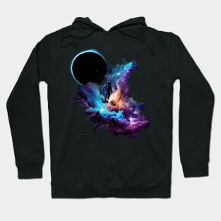 Space Eclipse 2024 Hoodie